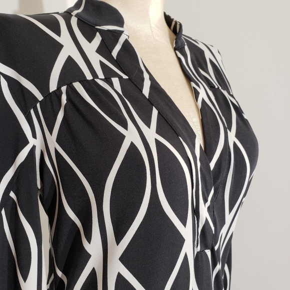 Banana Republic black and white dress size XS - Picture 4 of 6